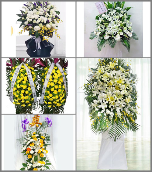 广东汕头市龙湖区龙祥街道泰龙社区白事花篮预定